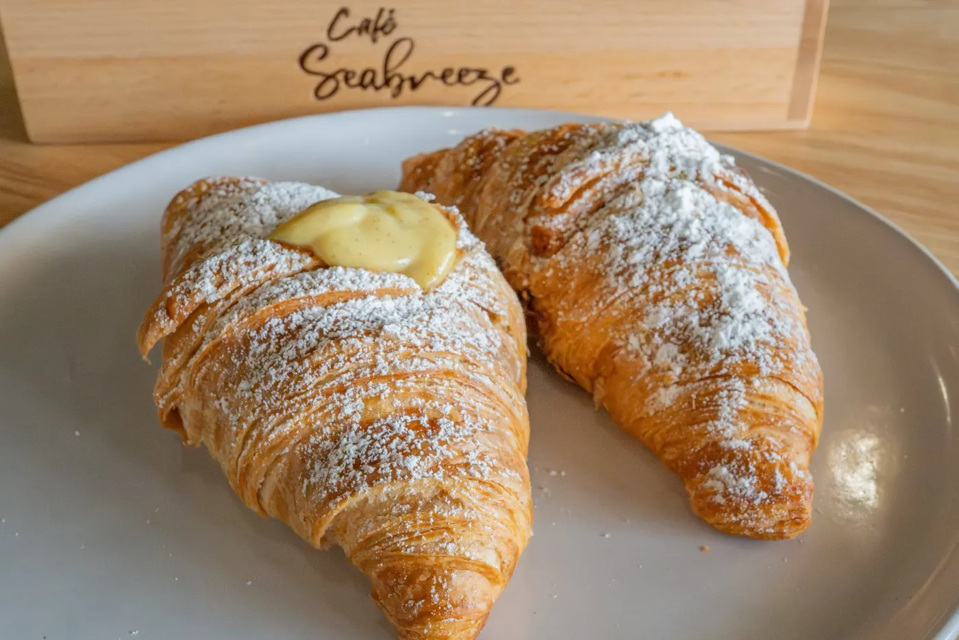 Pistachio croissant